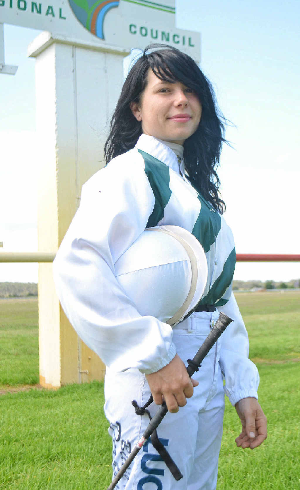 NEW RIDER: Apprentice jockey Billie-Rose Derbyshire is now calling Burgess Park home. NEW RIDER: Apprentice jockey Billie-Rose Derbyshire is now calling Burgess Park home.